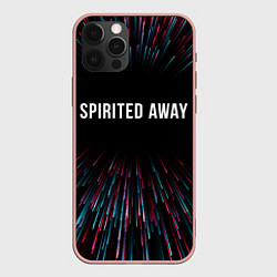 Чехол для iPhone 12 Pro Max Spirited Away infinity, цвет: 3D-светло-розовый