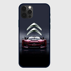 Чехол для iPhone 12 Pro Max Citroen - Racing team - Motorsport, цвет: 3D-черный