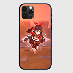 Чехол для iPhone 12 Pro Max Эмбер в примогеме, цвет: 3D-черный