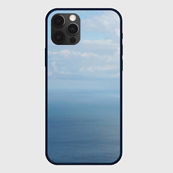 Чехол для iPhone 12 Pro Max Крымское море, цвет: 3D-черный