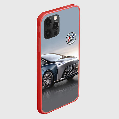Чехол iPhone 12 Pro Max Buick Flagship concept / 3D-Красный – фото 2