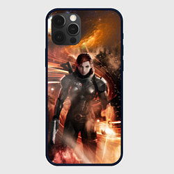 Чехол для iPhone 12 Pro Max Mass Effect N7 - Jane Shepard, цвет: 3D-черный