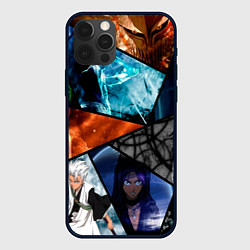 Чехол для iPhone 12 Pro Max Персонажи Блич В Осколах, цвет: 3D-черный