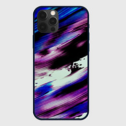 Чехол для iPhone 12 Pro Max Color storm, цвет: 3D-черный