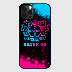 Чехол для iPhone 12 Pro Max Bayer 04 - neon gradient, цвет: 3D-черный