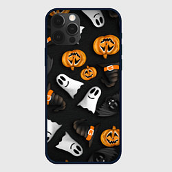 Чехол для iPhone 12 Pro Max Halloween 31 окт, цвет: 3D-черный