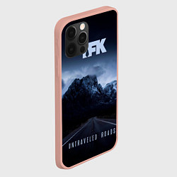 Чехол для iPhone 12 Pro Max Untraveled Road - Thousand Foot Krutch, цвет: 3D-светло-розовый — фото 2