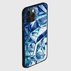 Чехол для iPhone 12 Pro Max Рассеивающие кристаллы, цвет: 3D-черный — фото 2