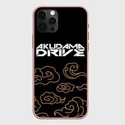 Чехол для iPhone 12 Pro Max Akudama Drive anime clouds, цвет: 3D-светло-розовый