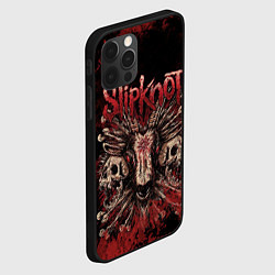 Чехол для iPhone 12 Pro Max Horror Slipknot, цвет: 3D-черный — фото 2