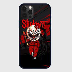 Чехол для iPhone 12 Pro Max Slipknot bloody, цвет: 3D-черный