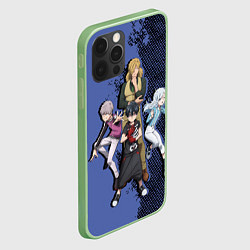 Чехол для iPhone 12 Pro Max Агентство Кохати Инугами - Инцидент Кэмоно, цвет: 3D-салатовый — фото 2