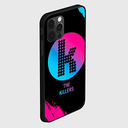 Чехол для iPhone 12 Pro Max The Killers - neon gradient, цвет: 3D-черный — фото 2