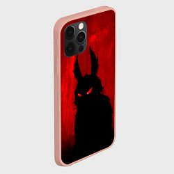 Чехол для iPhone 12 Pro Max Evil Rabbit, цвет: 3D-светло-розовый — фото 2