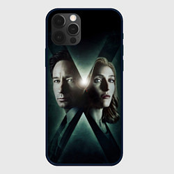 Чехол для iPhone 12 Pro Max X - Files, цвет: 3D-черный