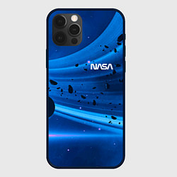 Чехол для iPhone 12 Pro Max Космическое пространство - NASA - Planet, цвет: 3D-черный