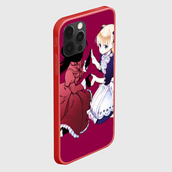 Чехол для iPhone 12 Pro Max Sweet Emilico and Kate - Дом теней, цвет: 3D-красный — фото 2