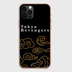 Чехол iPhone 12 Pro Max Tokyo Revengers anime clouds