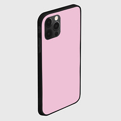 Чехол для iPhone 12 Pro Max Розовый радуга, цвет: 3D-черный — фото 2