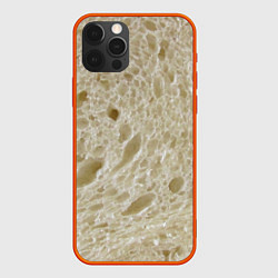 Чехол для iPhone 12 Pro Max Хлебный мякиш, цвет: 3D-красный