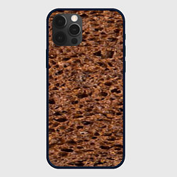 Чехол для iPhone 12 Pro Max Мякиш черного хлеба, цвет: 3D-черный