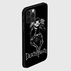Чехол для iPhone 12 Pro Max Рюк тетрадь смерти, цвет: 3D-черный — фото 2
