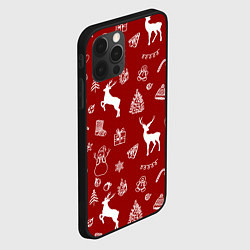 Чехол для iPhone 12 Pro Max Новогоднее настроение уют, цвет: 3D-черный — фото 2