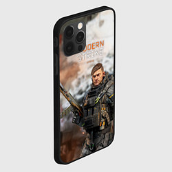 Чехол для iPhone 12 Pro Max Персонаж - Modern strike online, цвет: 3D-черный — фото 2