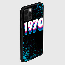 Чехол для iPhone 12 Pro Max Made in 1970: vintage art, цвет: 3D-черный — фото 2