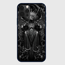 Чехол для iPhone 12 Pro Max Ангел смерти арт, цвет: 3D-черный