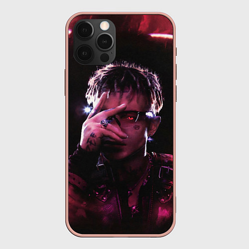 Чехол iPhone 12 Pro Max Кибер Сайонара / 3D-Светло-розовый – фото 1