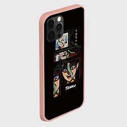 Чехол для iPhone 12 Pro Max Доктор Стоун аниме, цвет: 3D-светло-розовый — фото 2