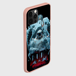 Чехол для iPhone 12 Pro Max DOOM во льду, цвет: 3D-светло-розовый — фото 2