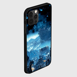 Чехол для iPhone 12 Pro Max Dark Souls III - Мир, цвет: 3D-черный — фото 2