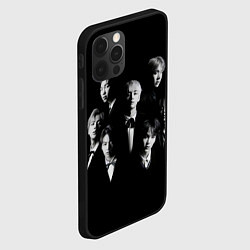 Чехол для iPhone 12 Pro Max BTS BLACK, цвет: 3D-черный — фото 2