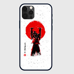 Чехол для iPhone 12 Pro Max Dragon Ball Сон Гоку, цвет: 3D-черный