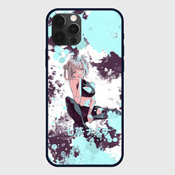 Чехол для iPhone 12 Pro Max Милая Надзуна Нанакуса арт, цвет: 3D-черный