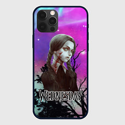 Чехол для iPhone 12 Pro Max Семейка Аддамс ужасы, цвет: 3D-черный