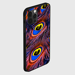 Чехол для iPhone 12 Pro Max Множесто сюрреалистичных цветов и стеблей, цвет: 3D-черный — фото 2