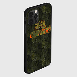Чехол для iPhone 12 Pro Max Анатолий камуфляж, цвет: 3D-черный — фото 2