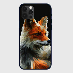 Чехол для iPhone 12 Pro Max Шикарная лиса, цвет: 3D-черный