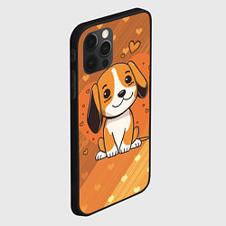 Чехол для iPhone 12 Pro Max Любимый питомец, цвет: 3D-черный — фото 2