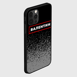Чехол для iPhone 12 Pro Max Валентин - в красной рамке на темном, цвет: 3D-черный — фото 2
