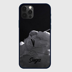 Чехол для iPhone 12 Pro Max Suga BTS, цвет: 3D-черный
