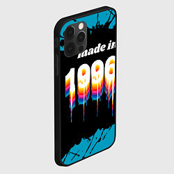 Чехол для iPhone 12 Pro Max Made in 1996: liquid art, цвет: 3D-черный — фото 2