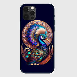 Чехол для iPhone 12 Pro Max Синяя птица арт, цвет: 3D-черный