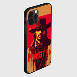 Чехол для iPhone 12 Pro Max John Marston poster, цвет: 3D-черный — фото 2