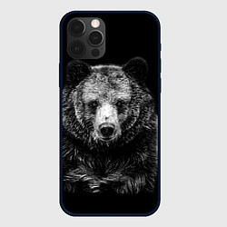 Чехол для iPhone 12 Pro Max Медведь тотем славян, цвет: 3D-черный