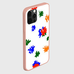 Чехол для iPhone 12 Pro Max Мамин художник, цвет: 3D-светло-розовый — фото 2