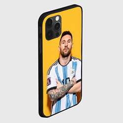 Чехол для iPhone 12 Pro Max Lionel Messi 10, цвет: 3D-черный — фото 2